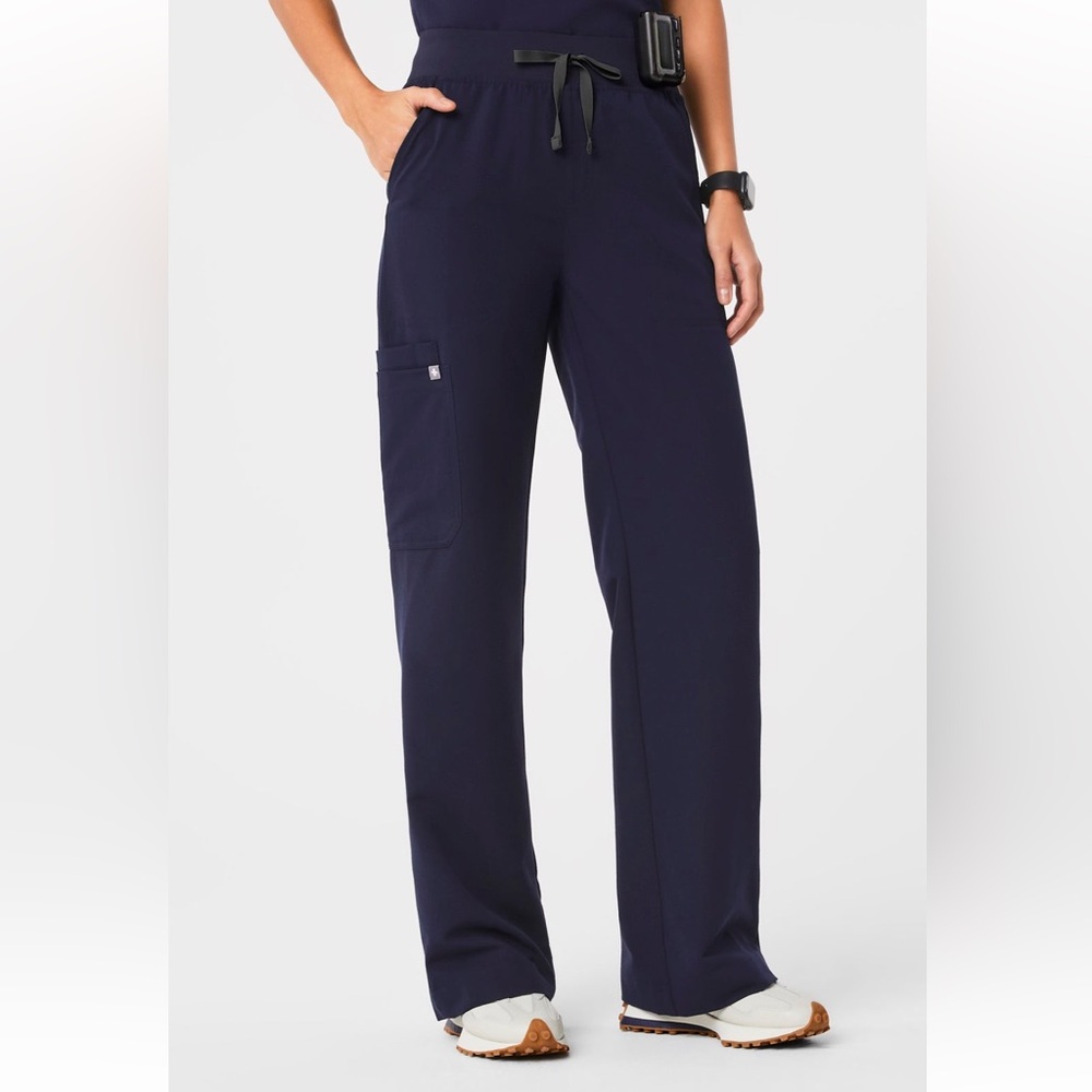 Figs high waisted Isabel wide leg scrub pants
